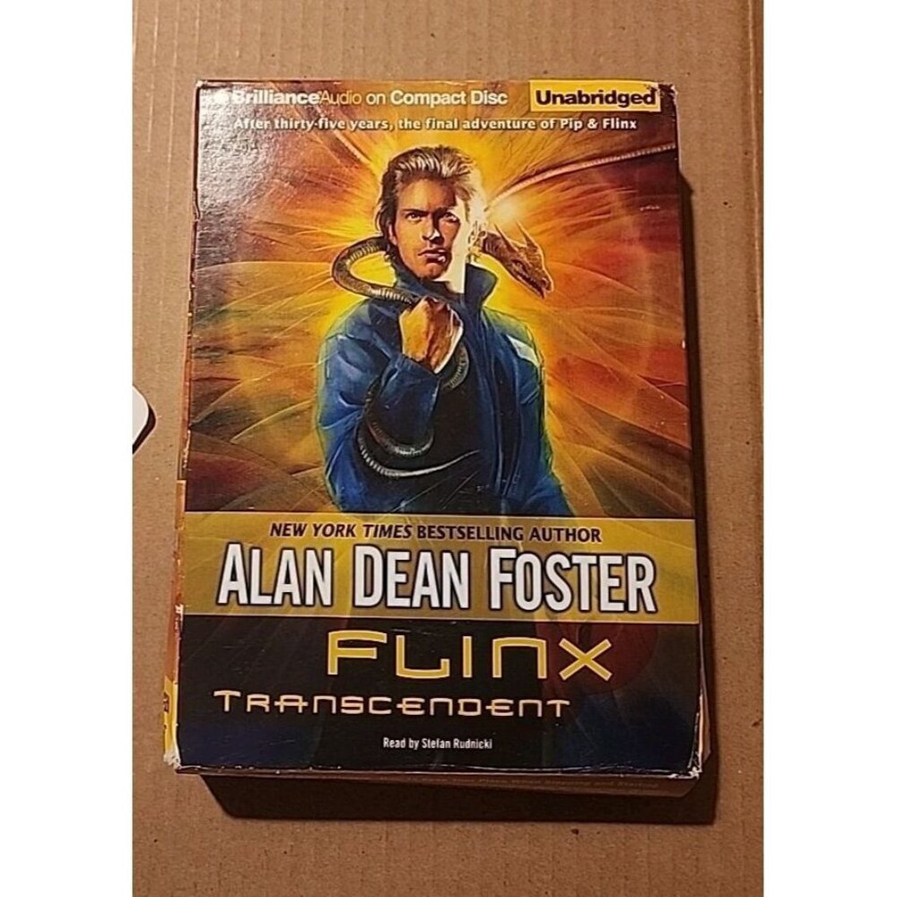 Alan Dean Foster Flinx Transcendent Audio /CD